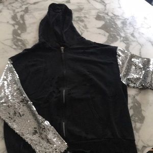 COPY - Furst of a kind distressed hoodie sweatshirt zip